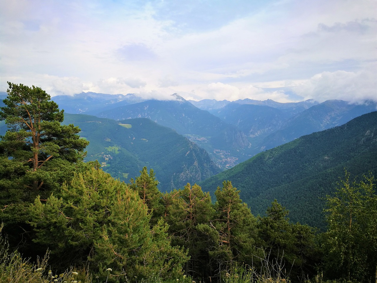 andorra  mountain  landscape free photo