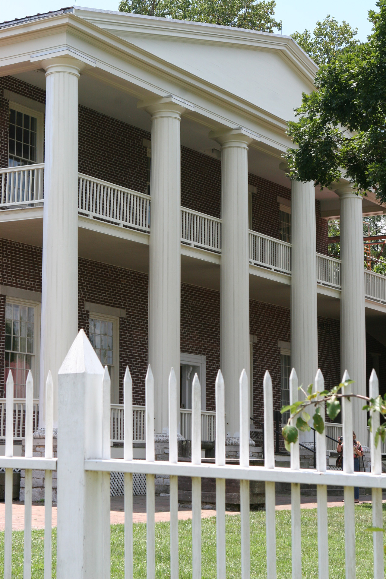 andrew jackson's house seventh presidents house tennessee free photo