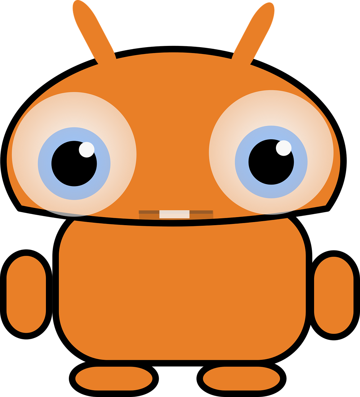 android cute robot free photo