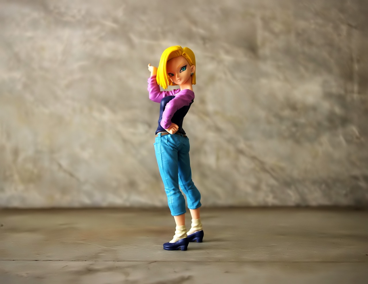 android  18  female free photo