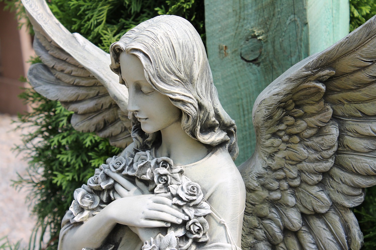 angel statue religion free photo