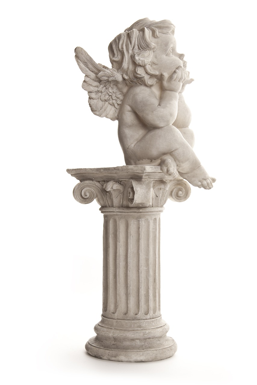 angel the figurine sculpture free photo