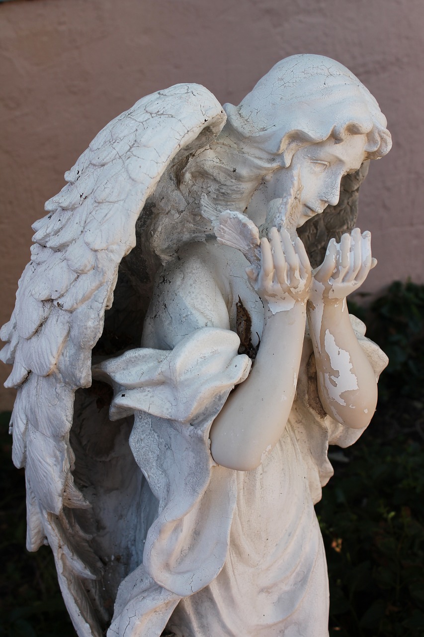 angel angelic statue free photo