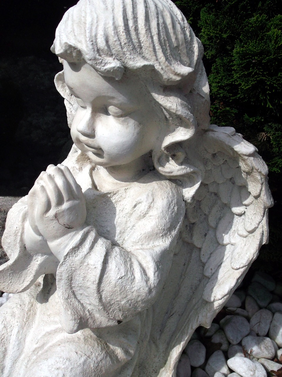 angel faith cemetery free photo