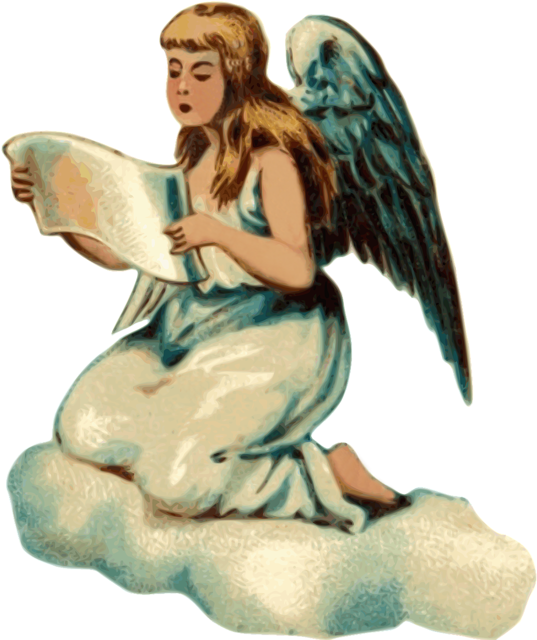 angel angelic mystic free photo