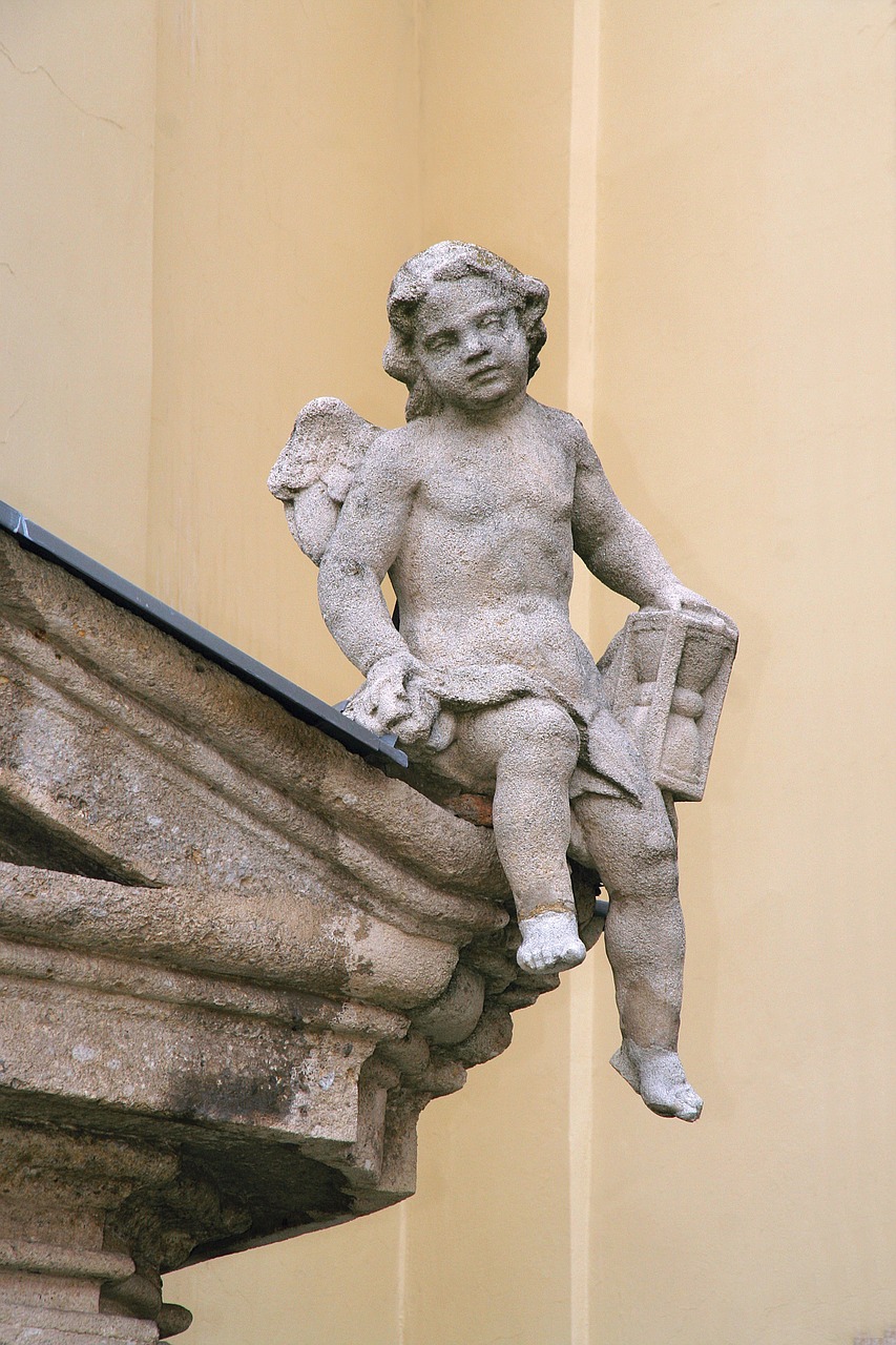 angel the basilica of st nicholas free photo