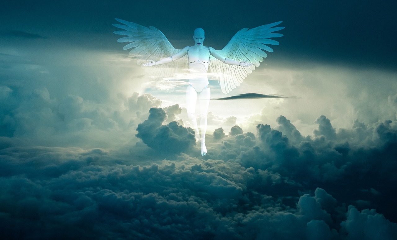Download Celestial, Angel, Spirit Guide. Royalty-Free Stock