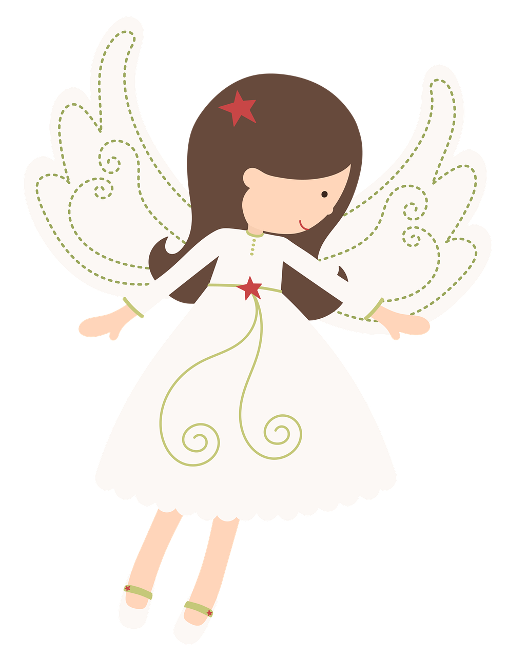 angel christmas decoration free photo