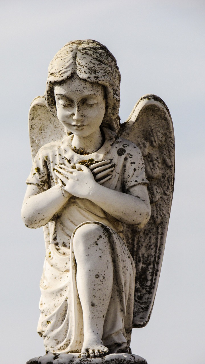 angel sculpture religion free photo