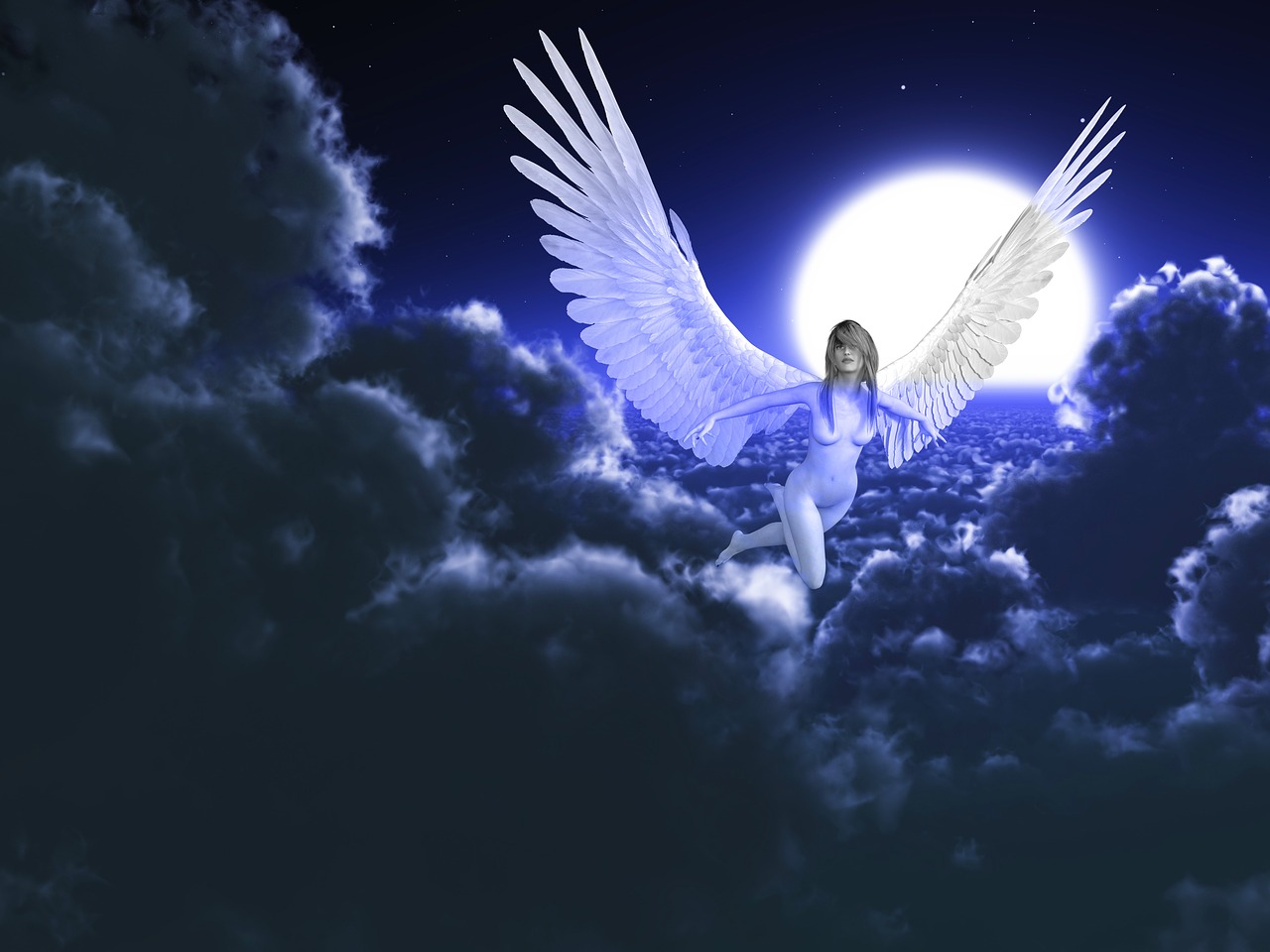 angel heaven spiritual free photo