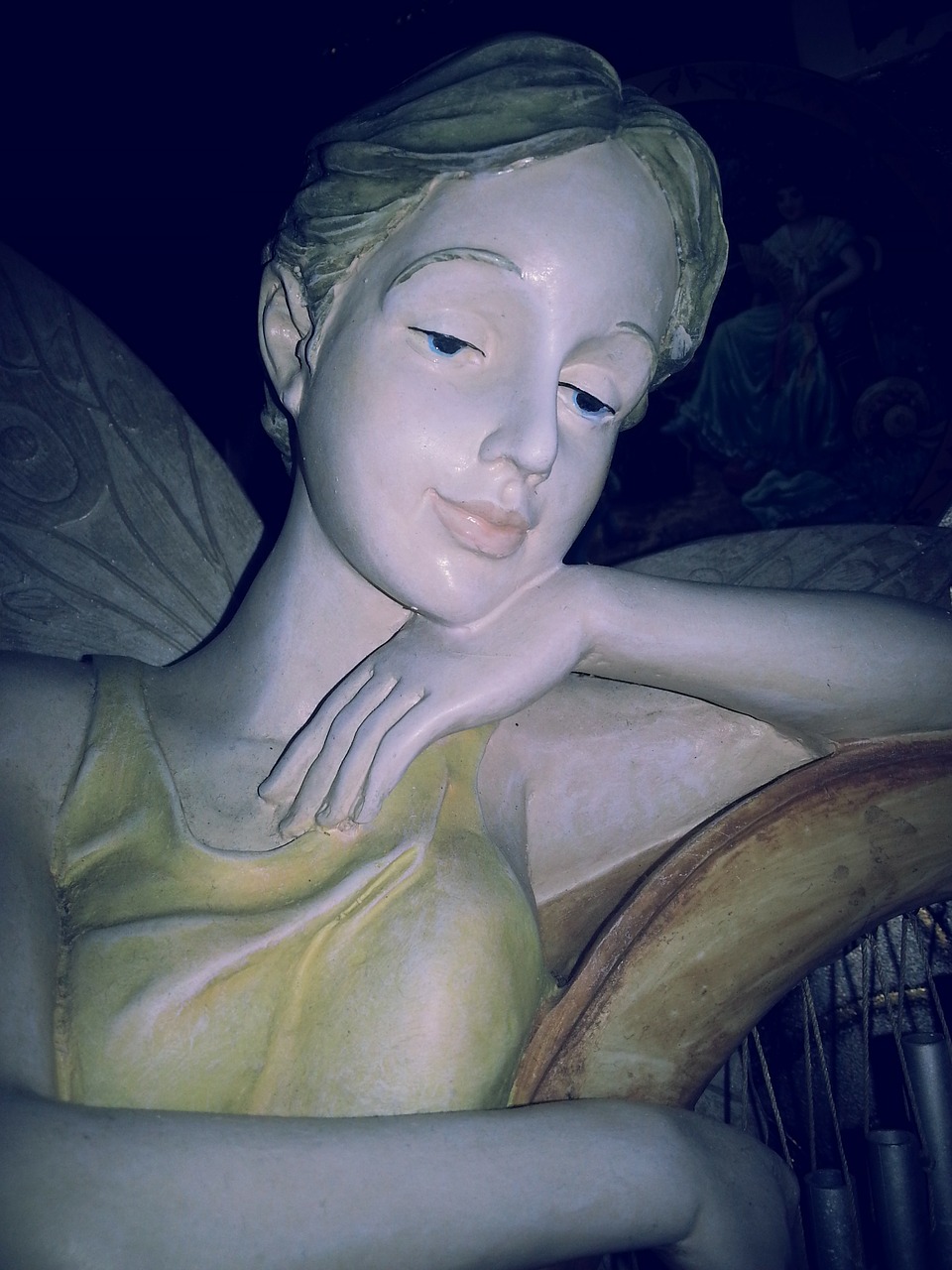 angel sculpture monument free photo