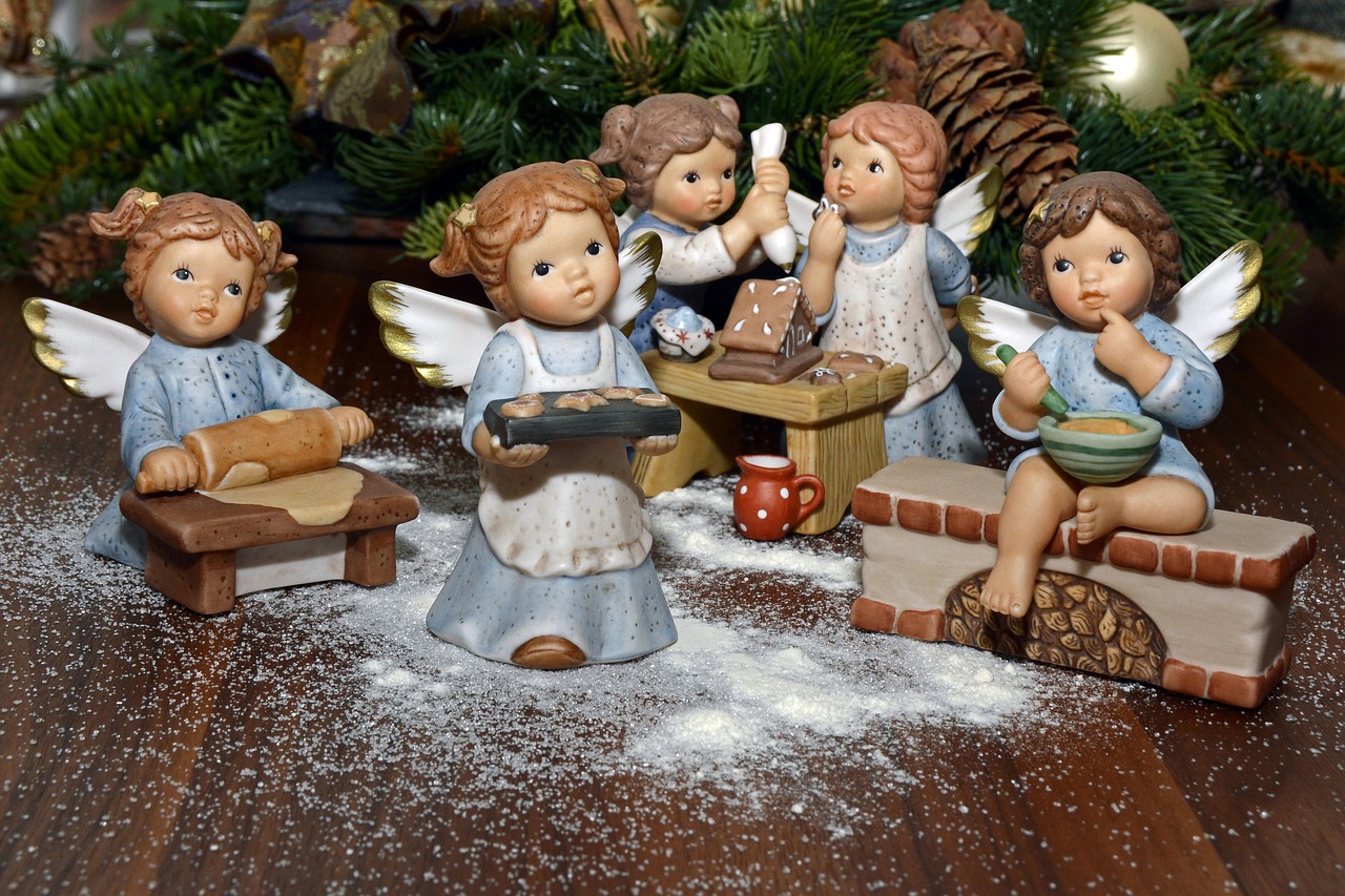 angel bake decoration free photo