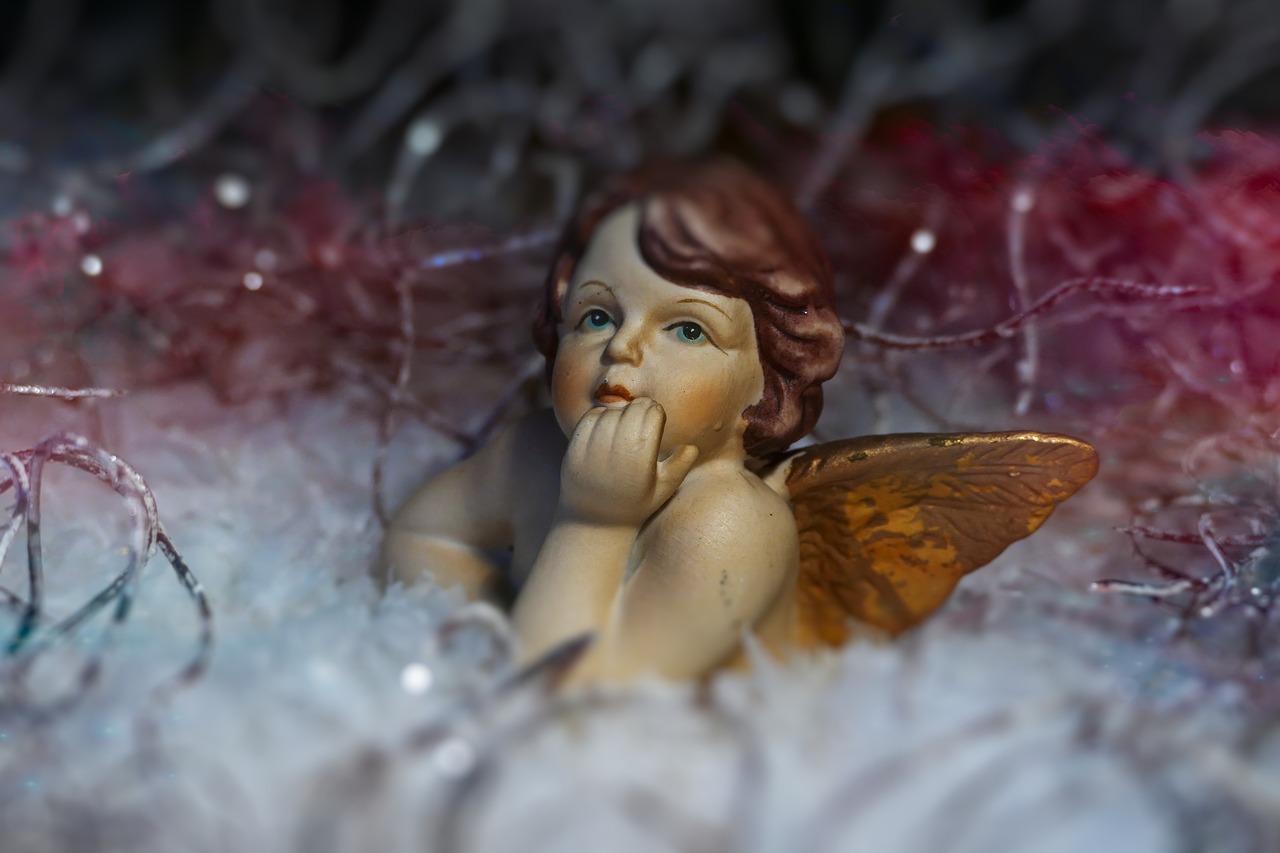 angel christmas figure free photo