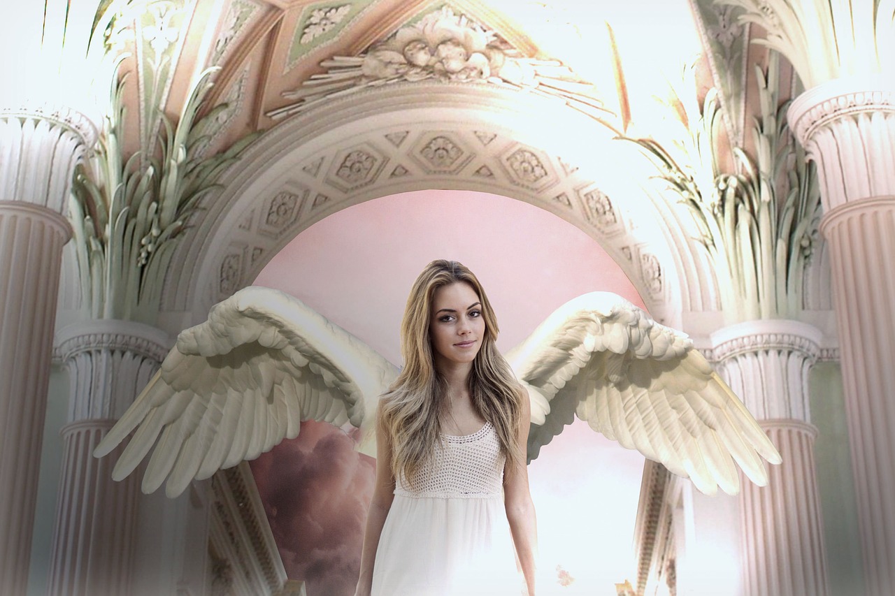 angel heaven fantasy free photo