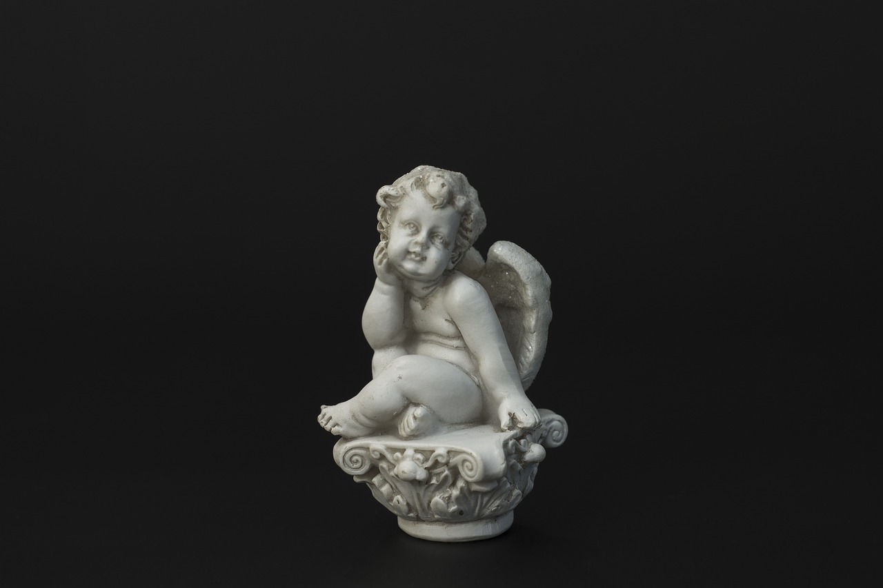 angel figurine statuette free photo