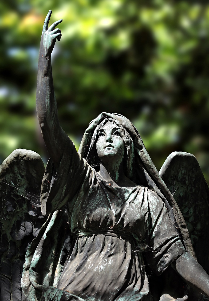 angel statue figure free photo