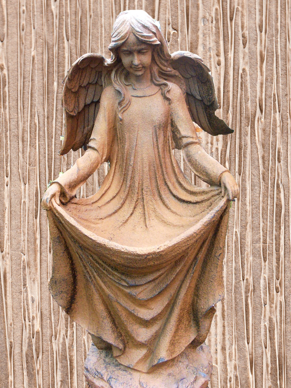 angel statue figure free photo