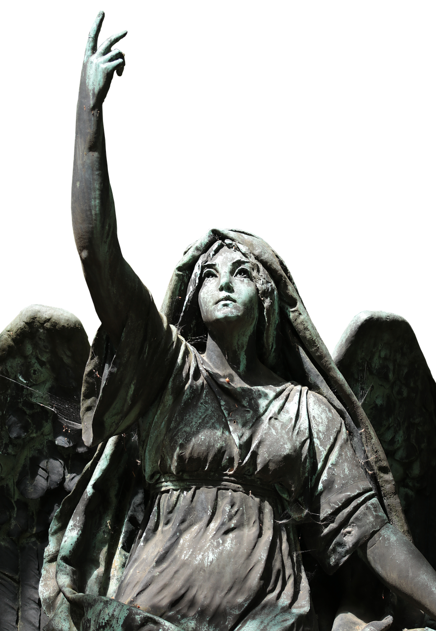 angel statue figure free photo