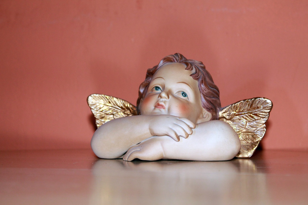 angel figure sculpture free photo