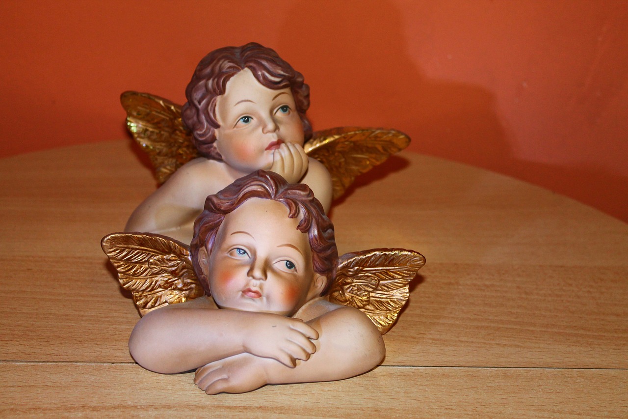 angel figure sculpture free photo