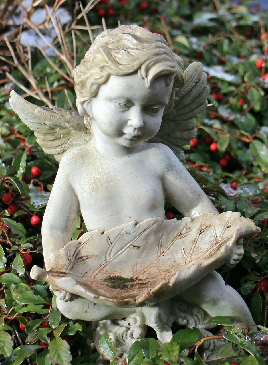 angel sculpture figure free photo