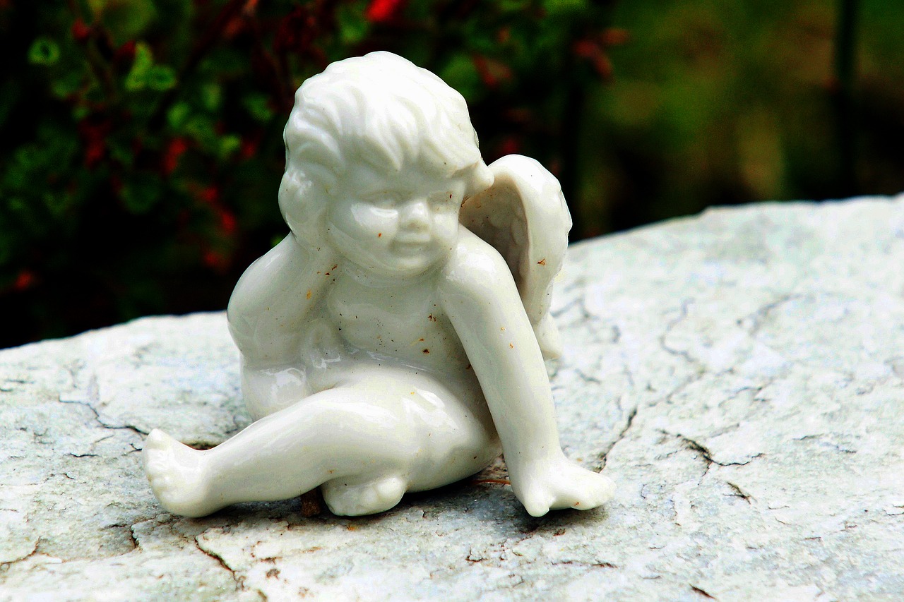 angel angel figure cemetery free photo