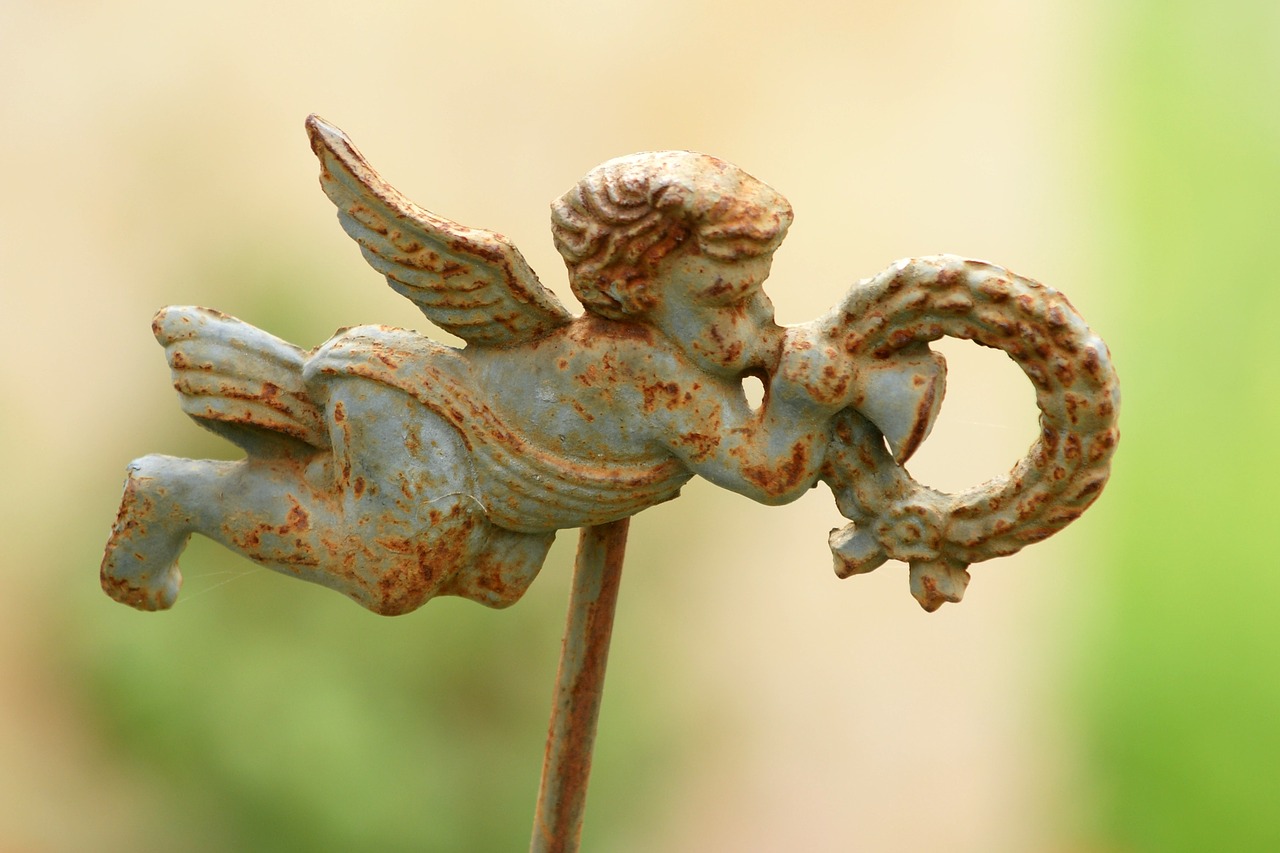 angel angel figure contemplative free photo