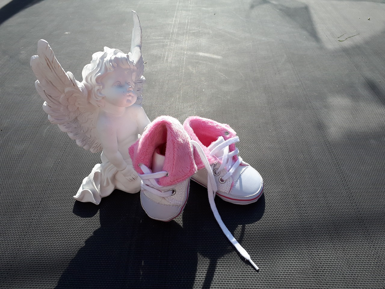 angel baby shoes shoes free photo