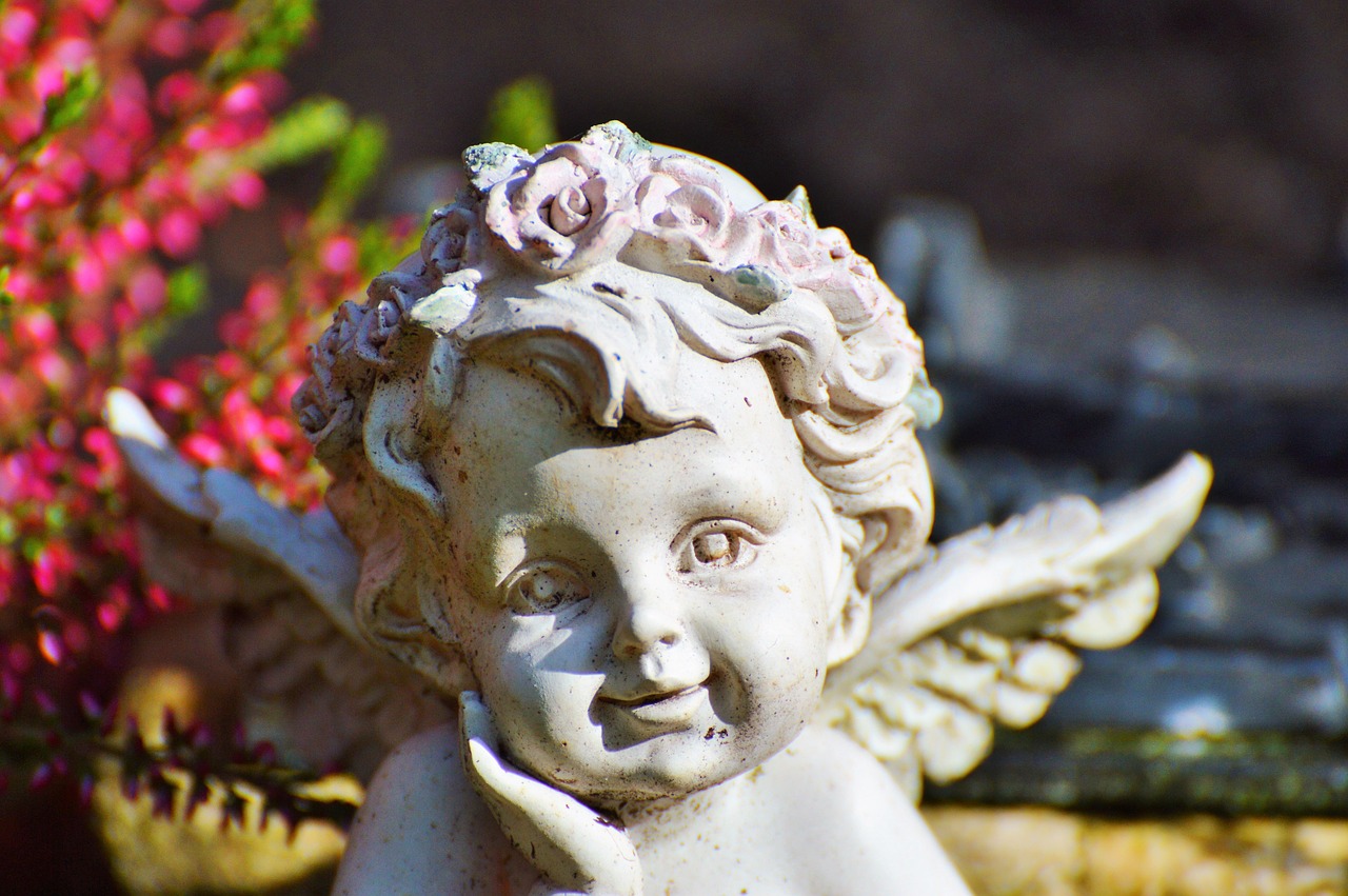 angel sculpture statue free photo