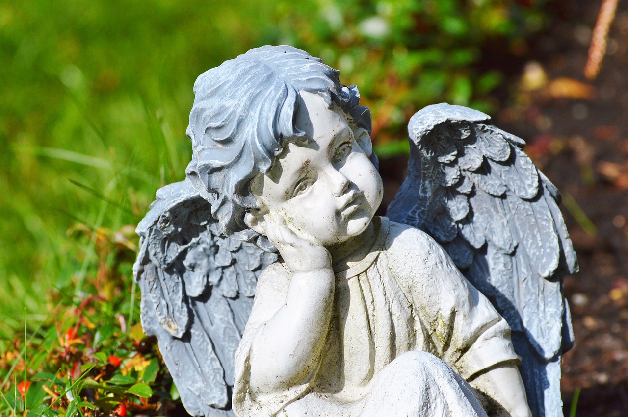 angel sculpture statue free photo