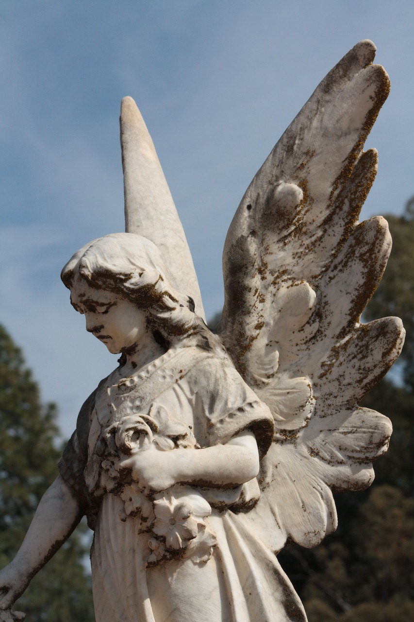 angel death grave free photo