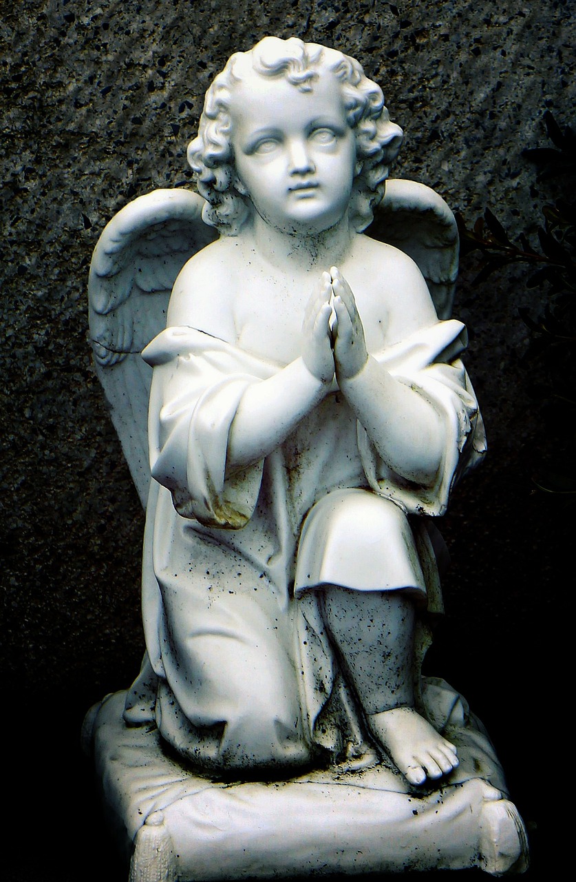 angel figure sculpture free photo