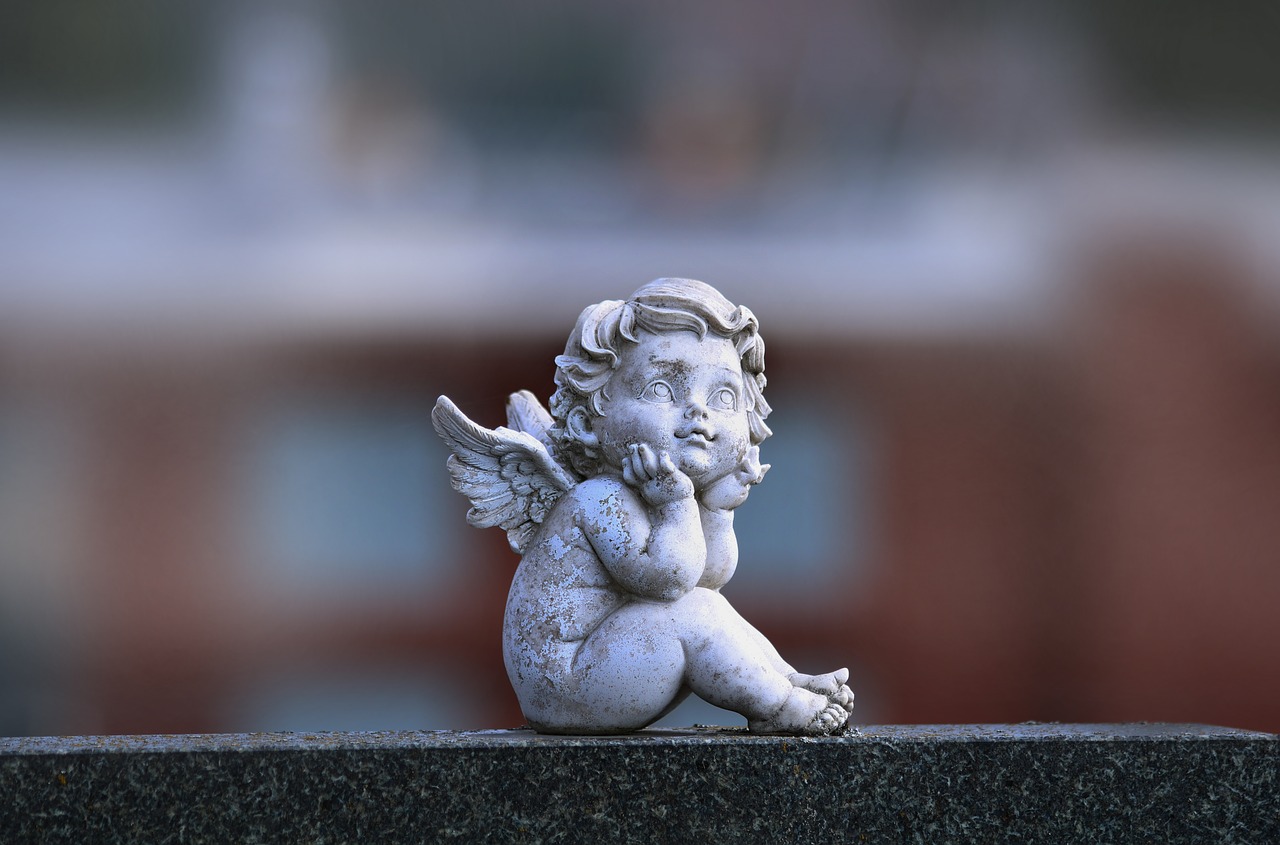 angel  statue  sadness free photo