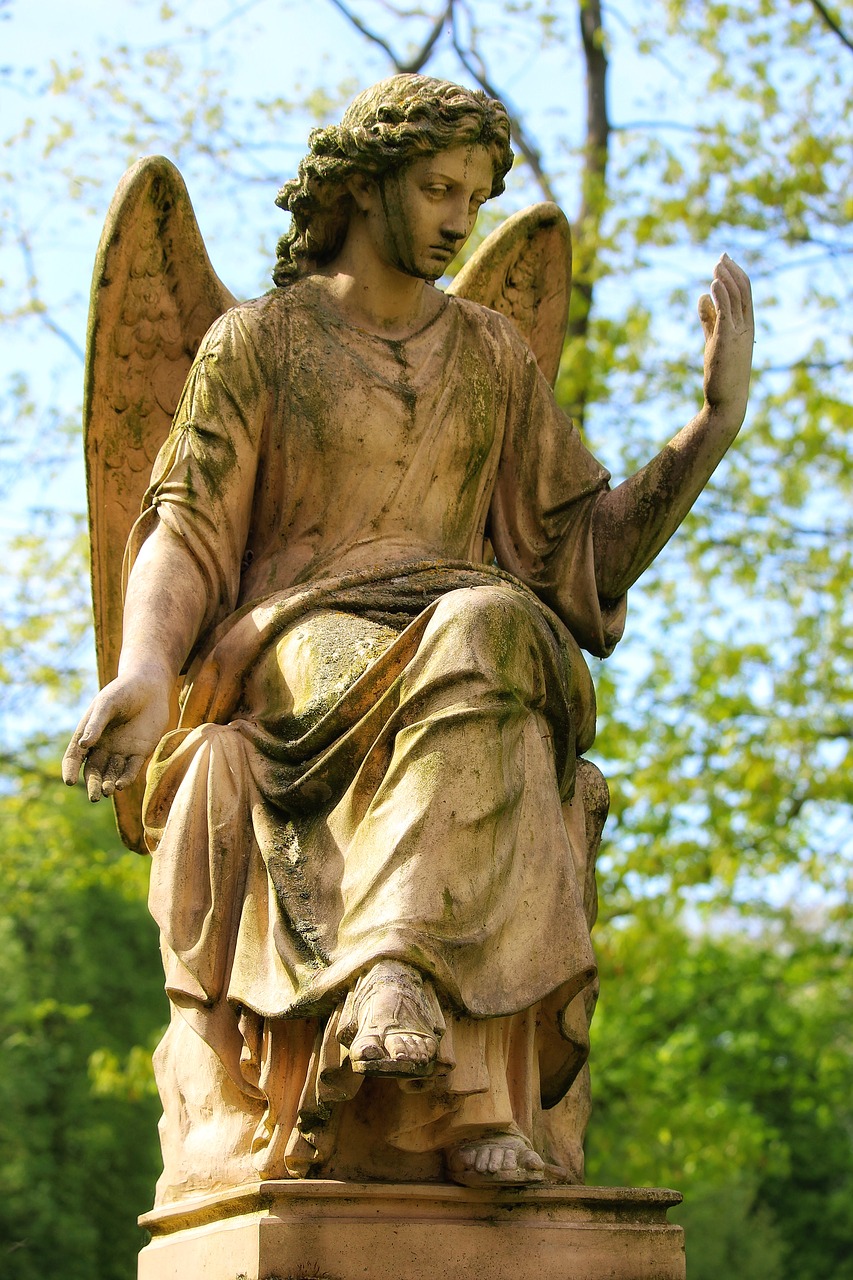 angel  statue  sculpture free photo