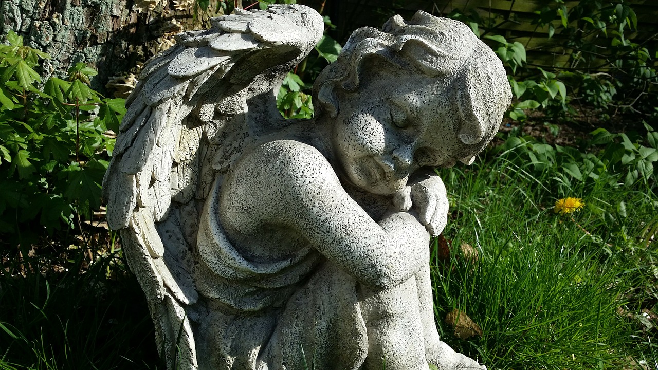 angel statue stature free photo