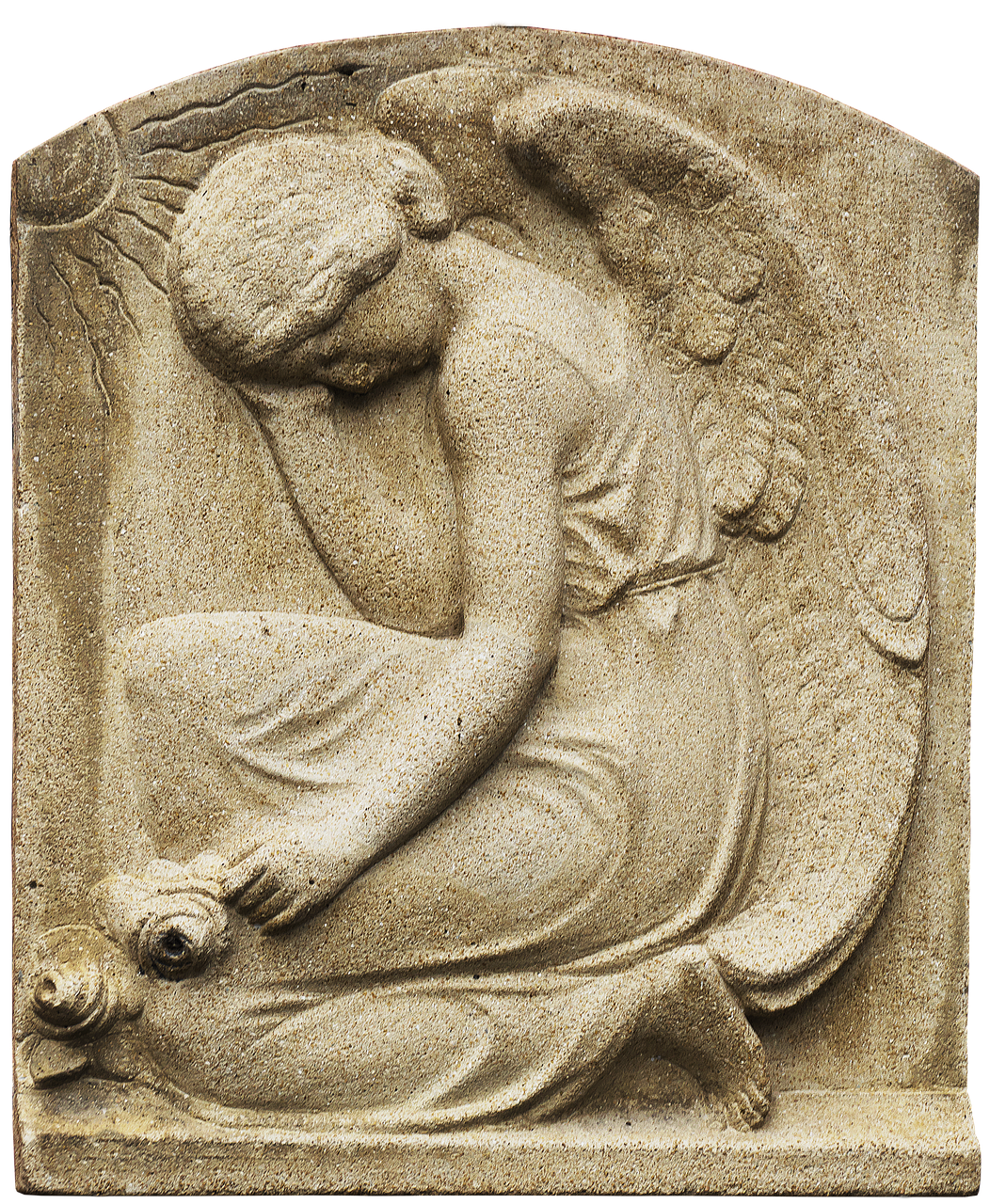 angel  mourning  relief free photo