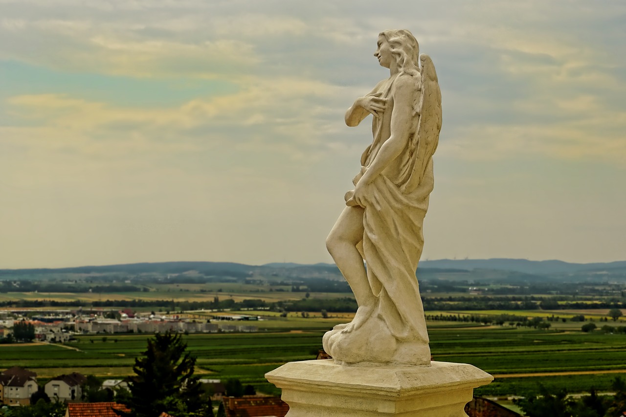 angel  sculpture  statue free photo