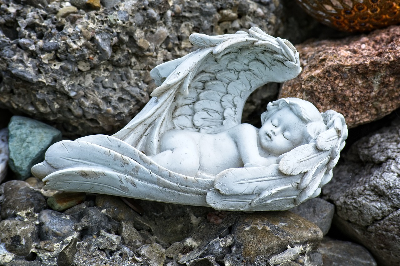 angel  figure  sculpture free photo