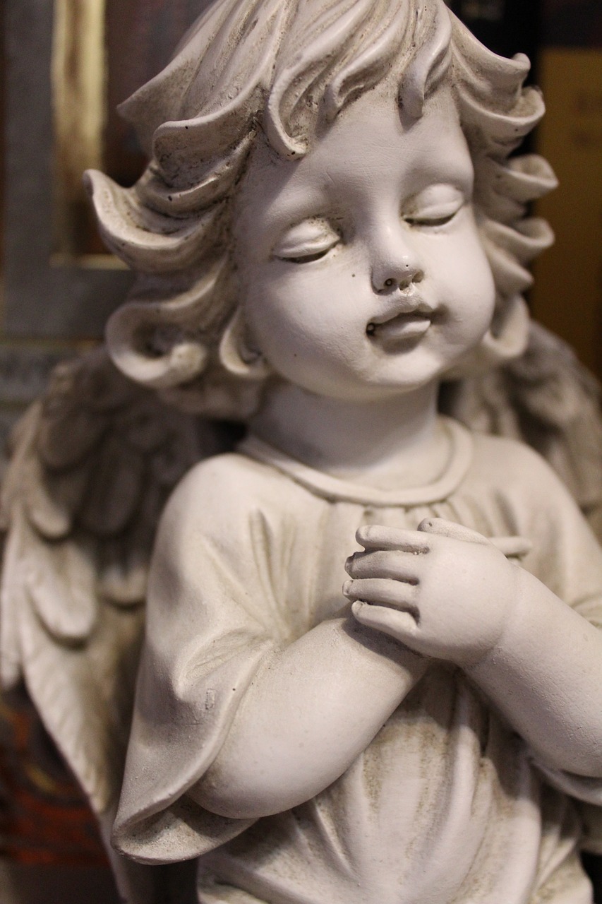angel  figure  child free photo