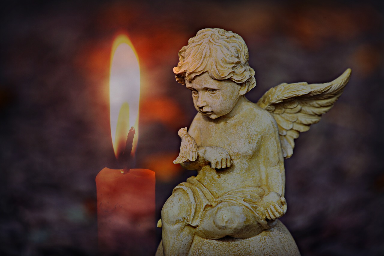 angel  cherub  celestial free photo