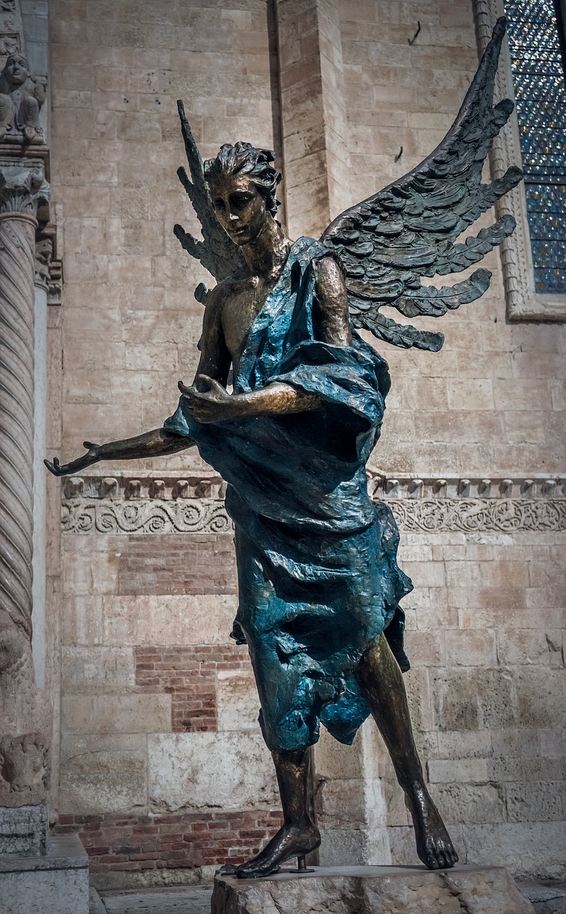 angel  statue  sculpture free photo