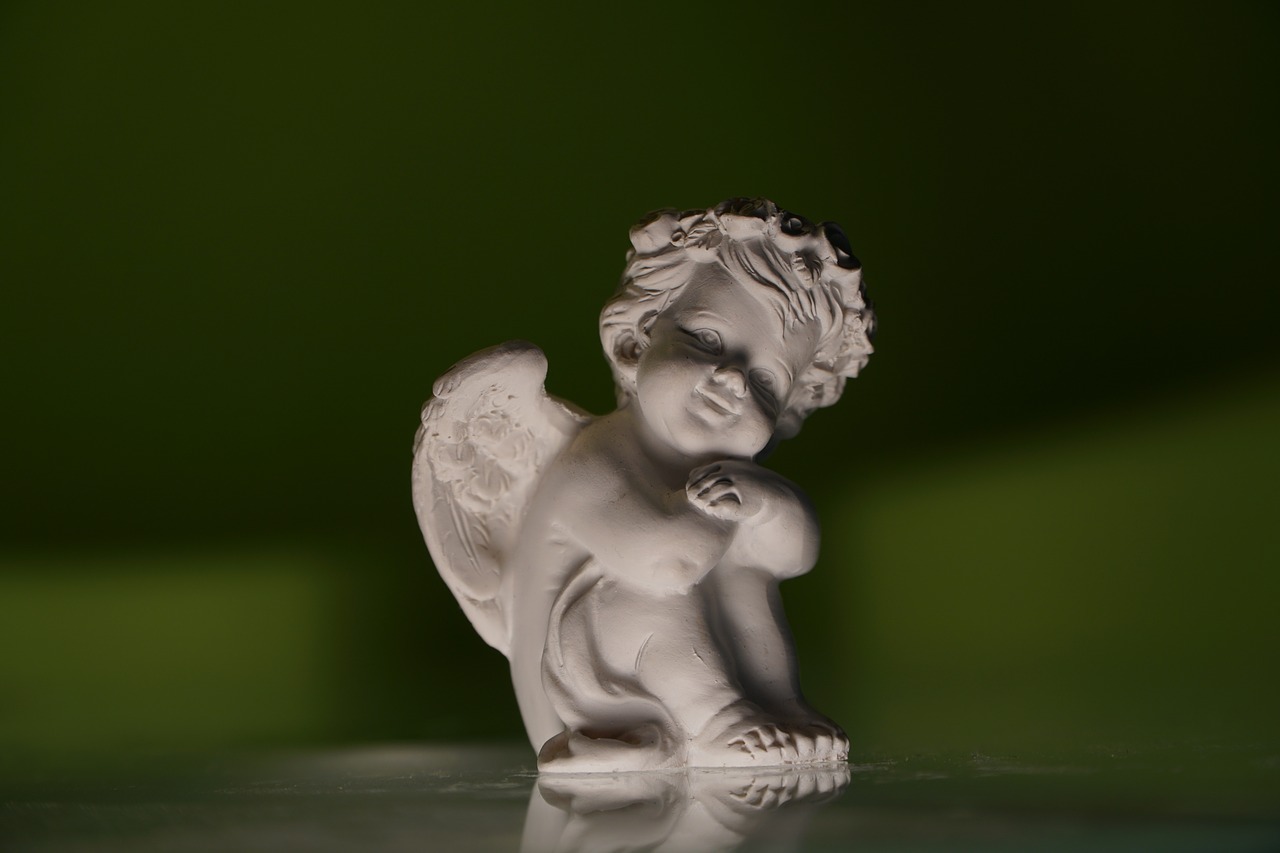 angel  the figurine  sculpture free photo