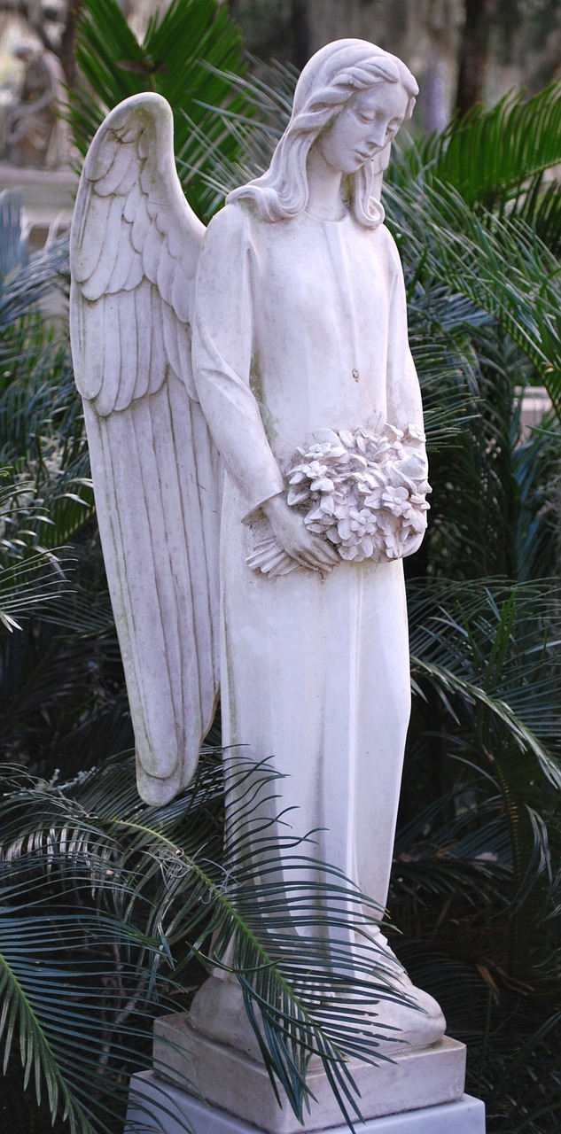 angel monument statue free photo