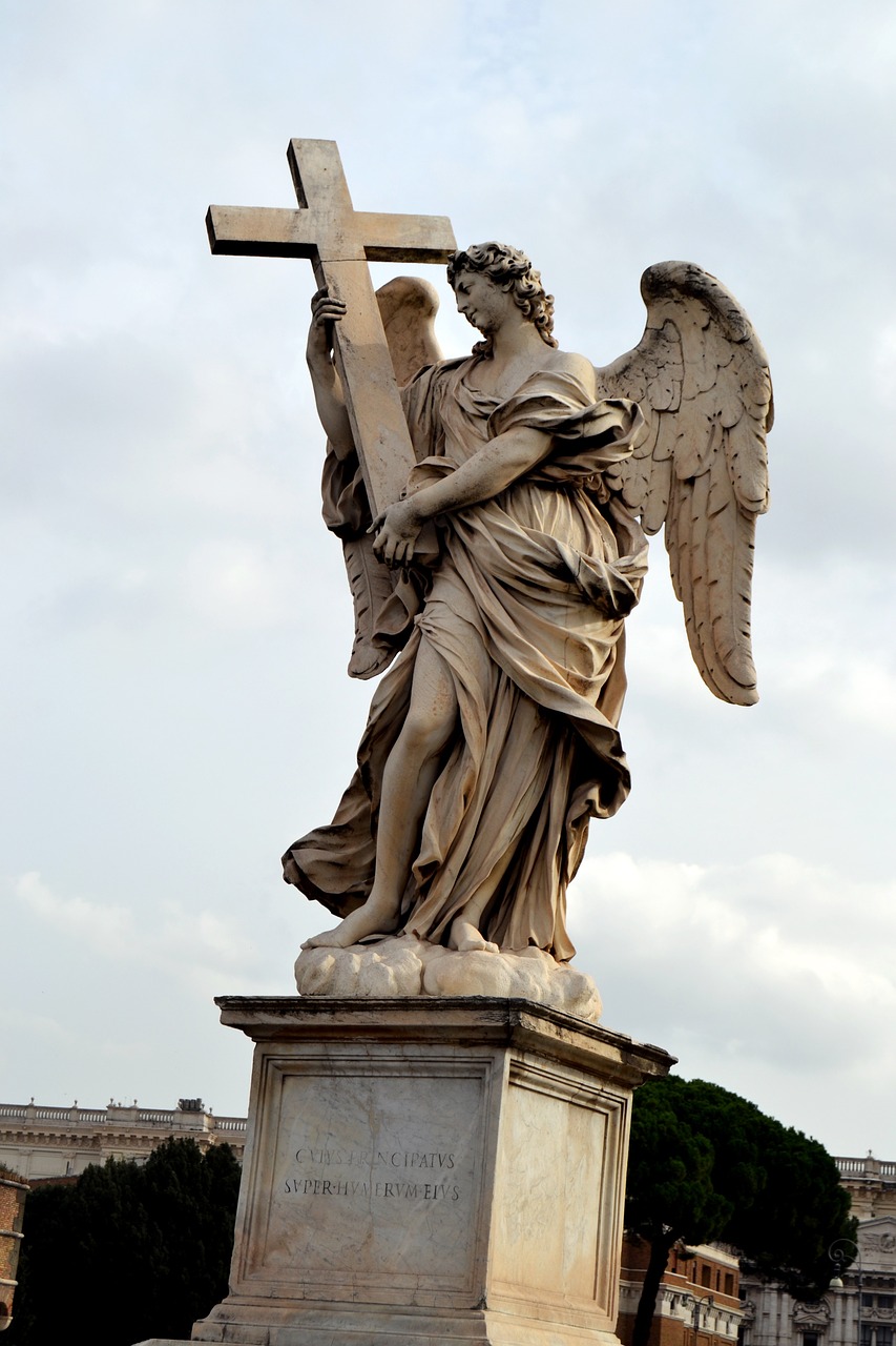 angel italy cross free photo