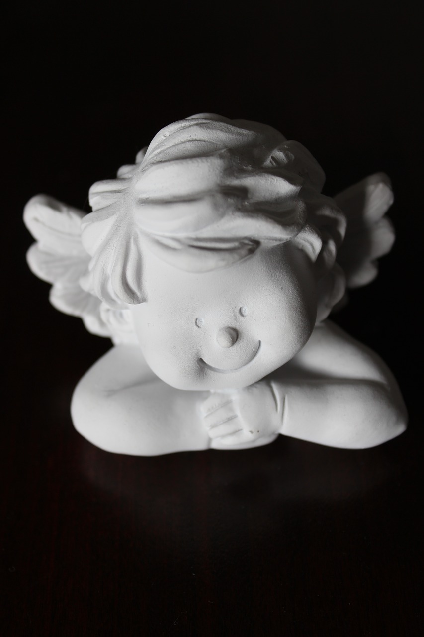 angel figure face free photo