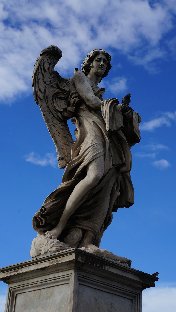 angel rome italy free photo