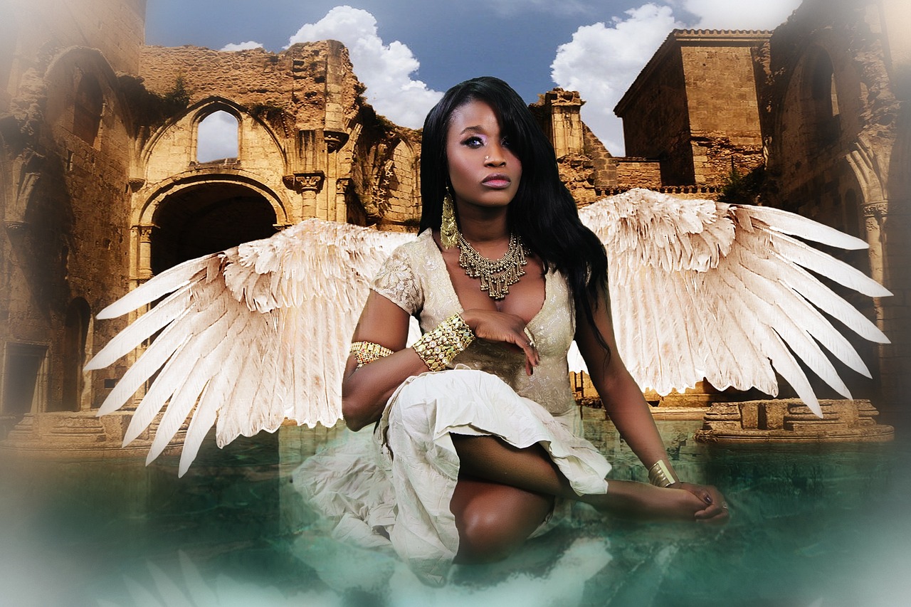 angel fantasy spiritual free photo