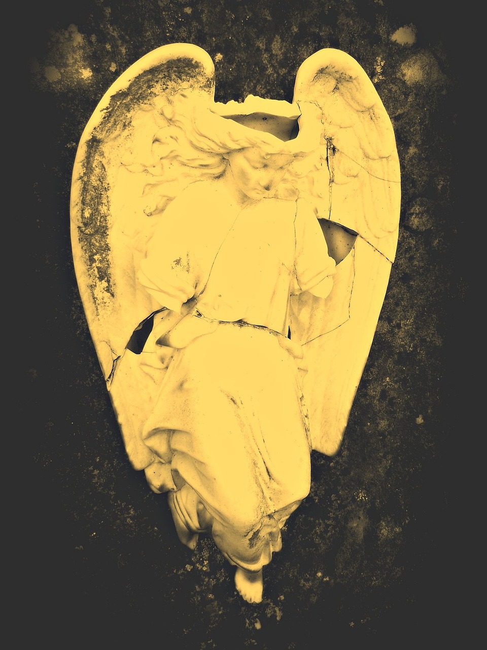 angel stone grave free photo