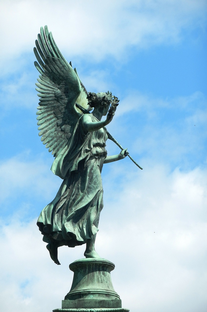 angel the statue statue free photo