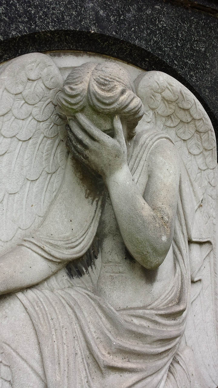 angel figure tears angel free photo